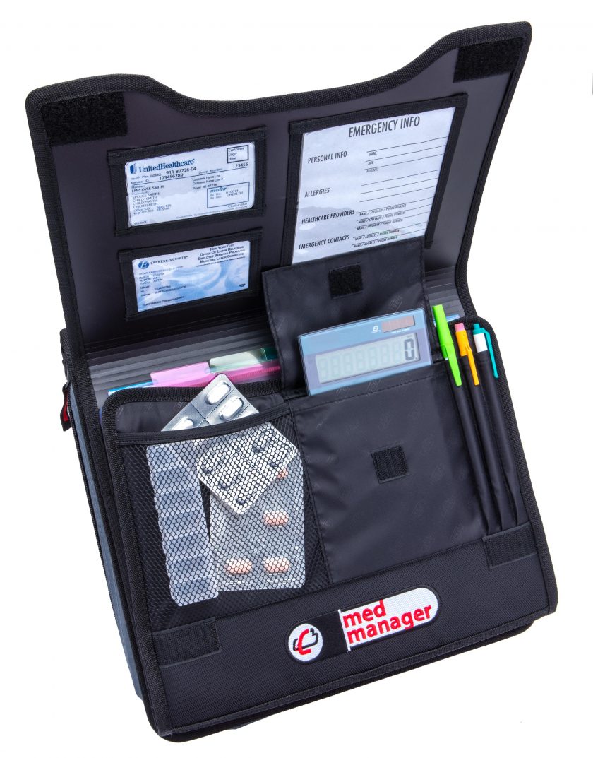 The Med Manager Deluxe Diabetes Edition - Case•it