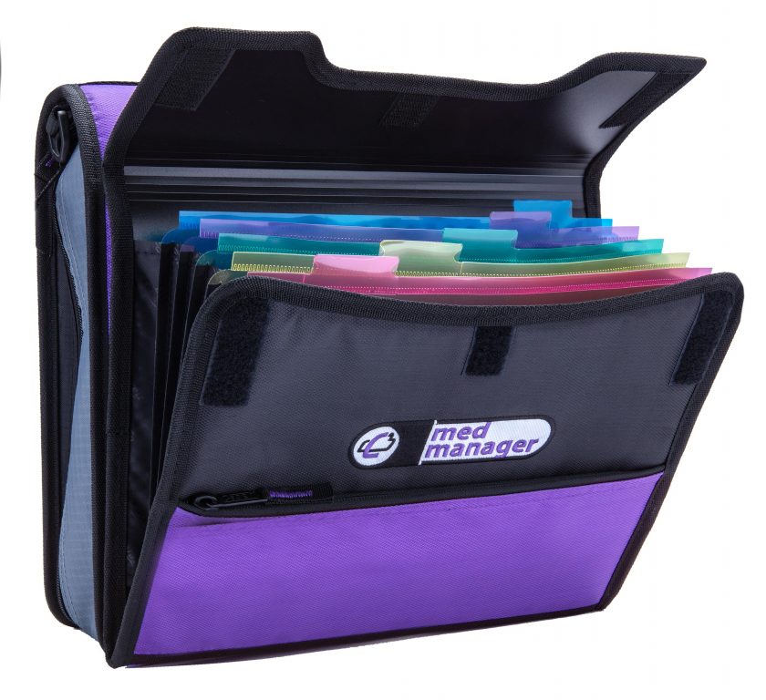 Medium Portable Medical Binder / Organizer