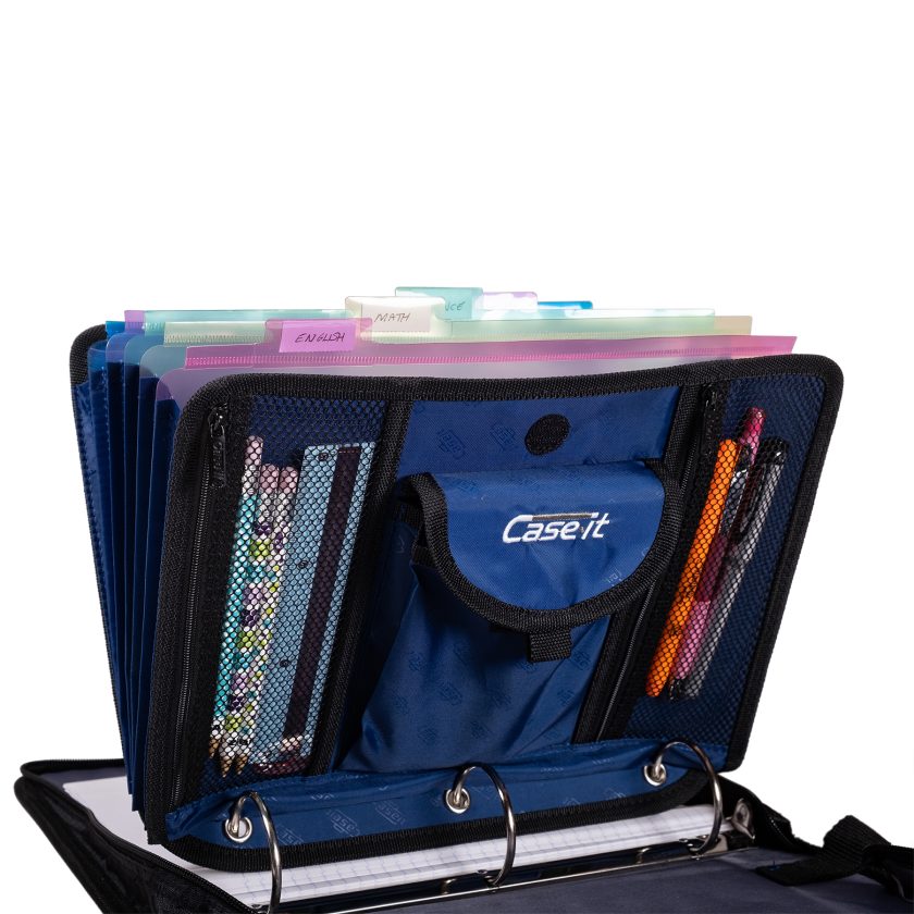 5 tab file folder angled