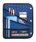 5 tab back with writing and study utensils