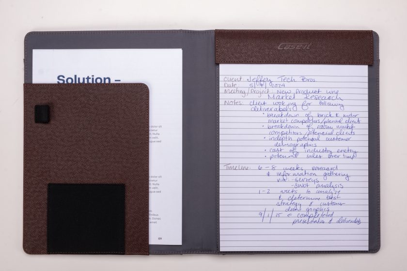The Strategist Padfolio